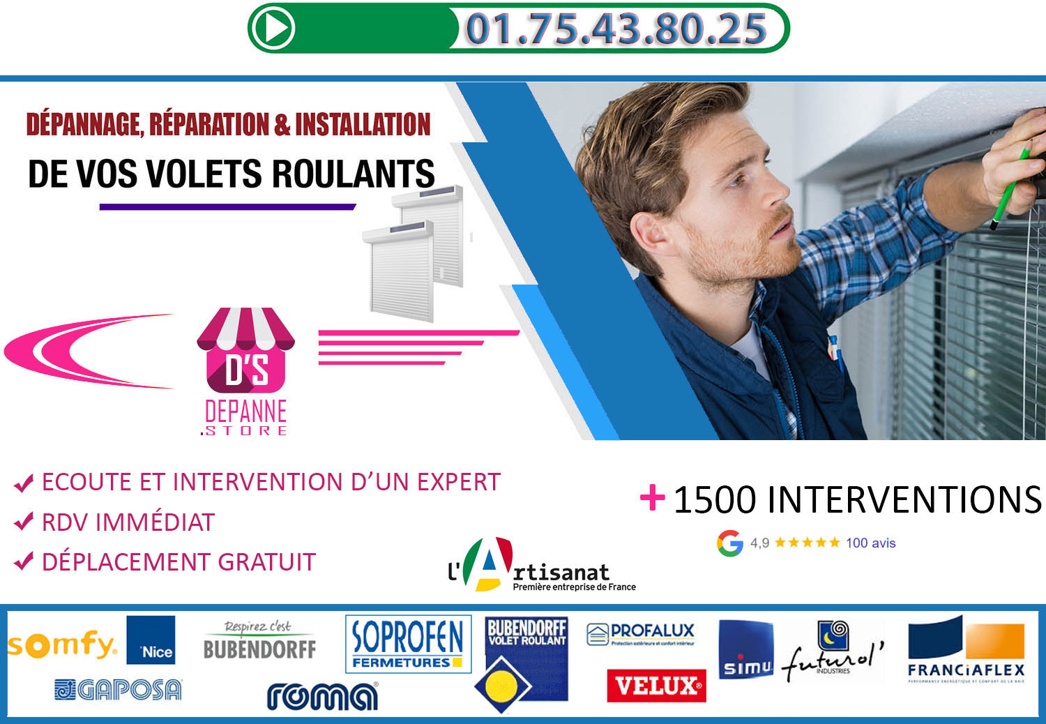 Depannage Volet Roulant Issy les Moulineaux